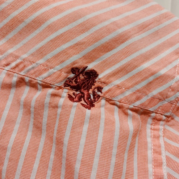 🍊🌷 tommy hilfiger stripped button down top 🌷🍊 - Picture 5 of 6